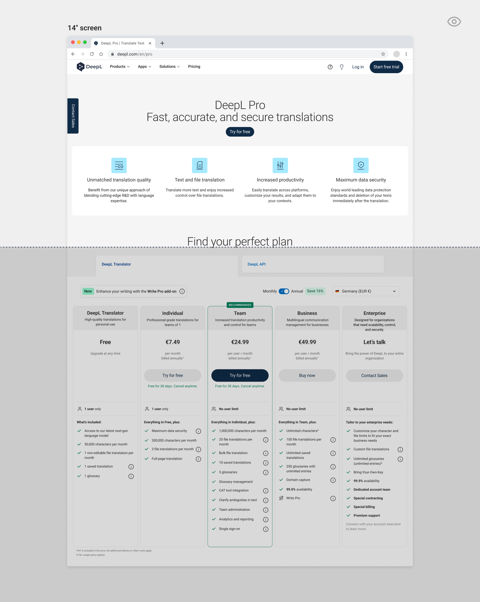 Pricing to Self-Serve Journey